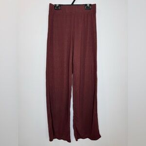 Undiz Burgundy wine sparkly shimmer Women's Pants size medium